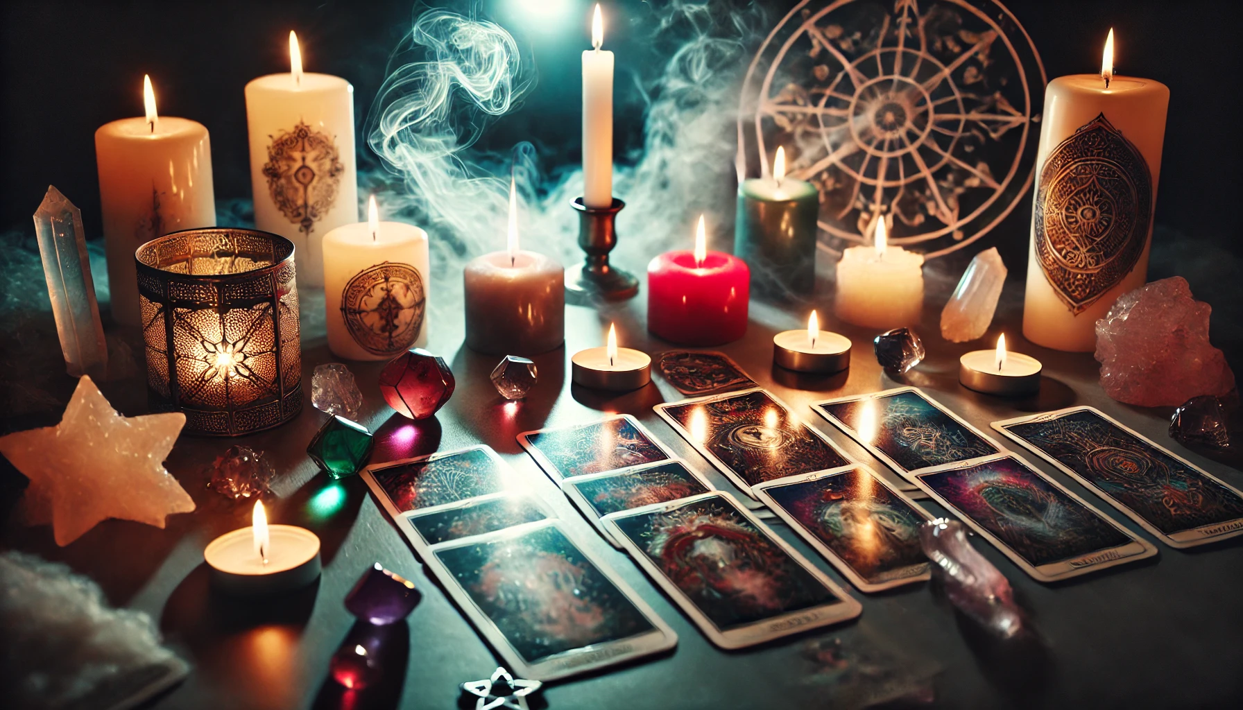 velas y tarot