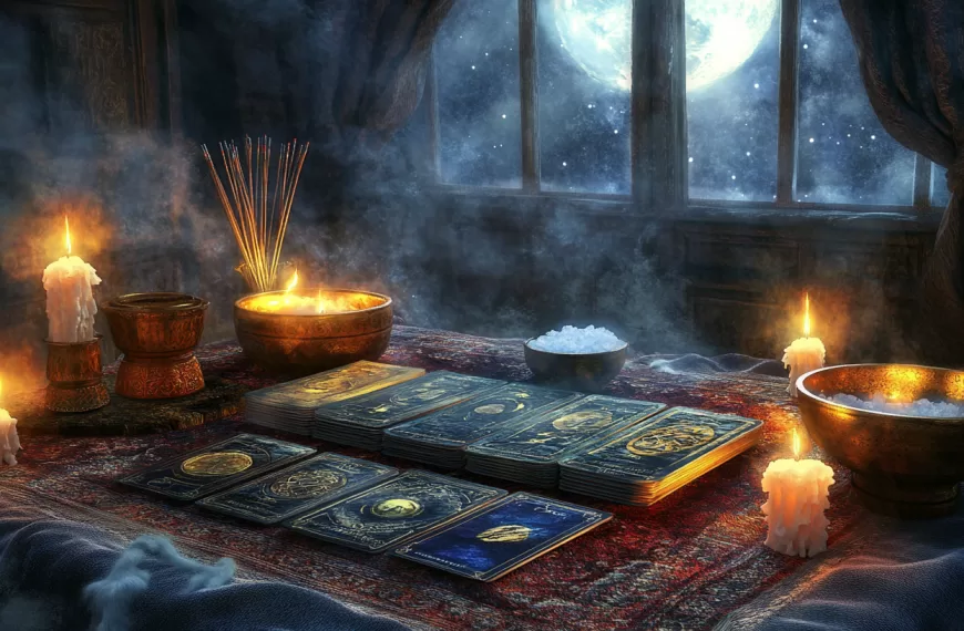 consagrar la baraja de tarot