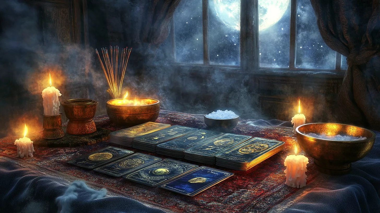 consagrar la baraja de tarot