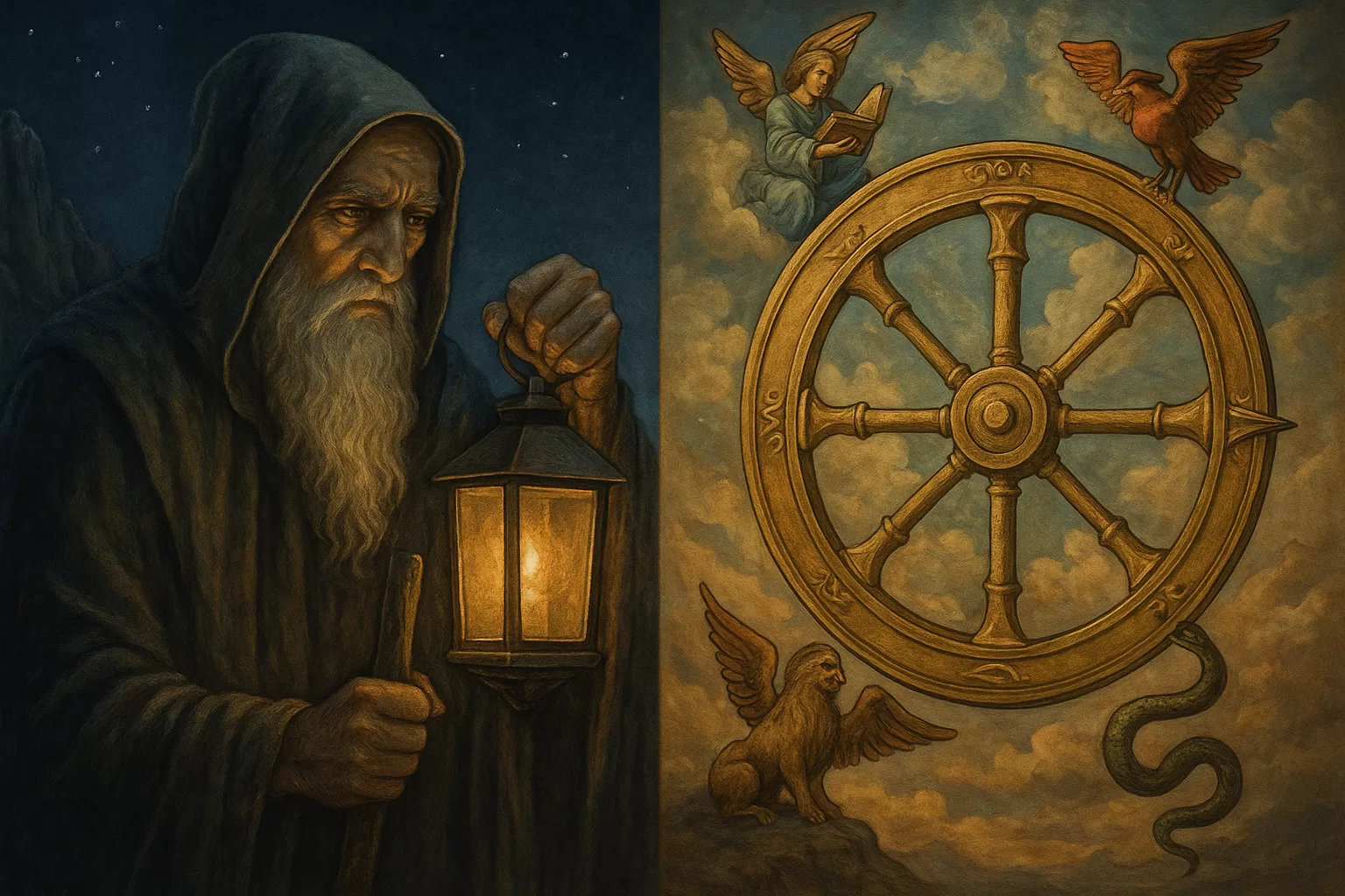 El Ermitaño y La Rueda de la Fortuna