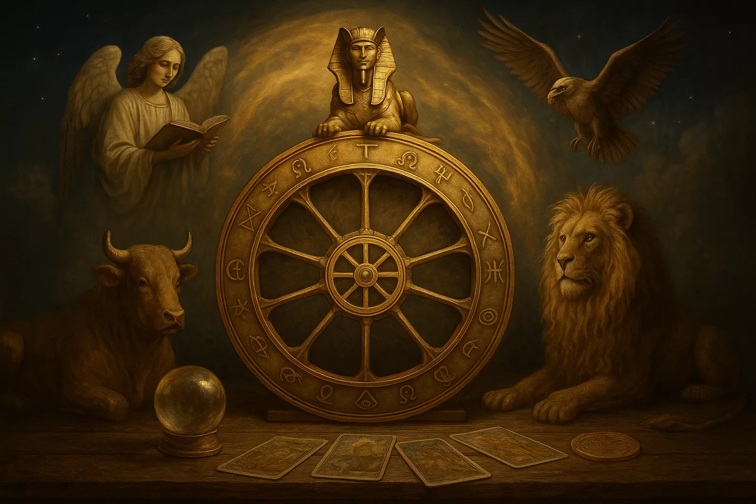 La Rueda de la Fortuna en tarot