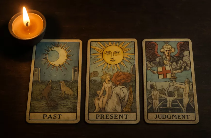 Tirada de tres cartas tarot