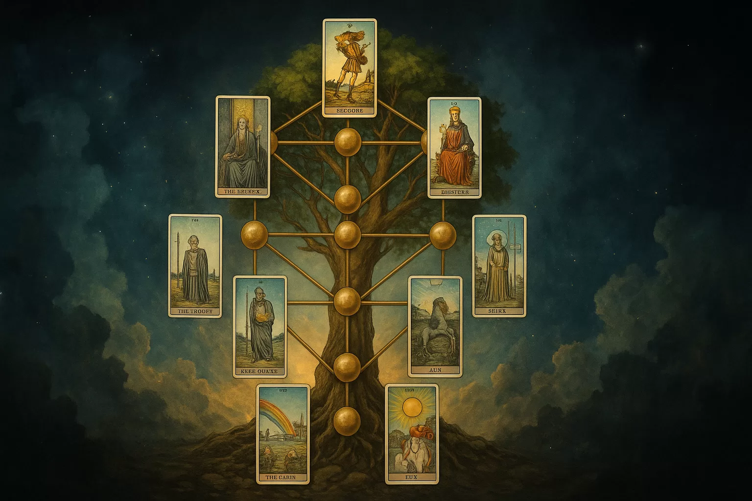 árbol de la vida tarot